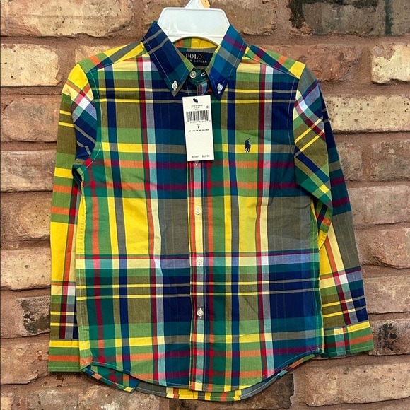 Ralph Lauren Other - Ralph Lauren Multicolor Plaid Kids Shirt